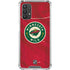 NHL Minnesota Wild Home Jersey Galaxy A32 5G Clear Case