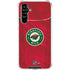 NHL Minnesota Wild Home Jersey Galaxy A54 5G Clear Case