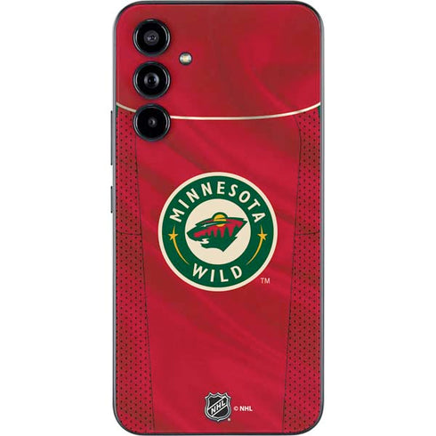 NHL Minnesota Wild Home Jersey Galaxy A54 5G Skin