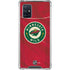 NHL Minnesota Wild Home Jersey Galaxy A71 5G Clear Case