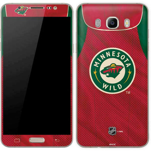 NHL Minnesota Wild Home Jersey Galaxy J7 Skin