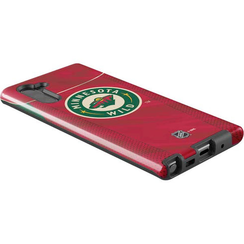 NHL Minnesota Wild Home Jersey Galaxy Note 10 Pro Case