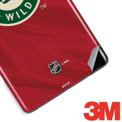 NHL Minnesota Wild Home Jersey Galaxy Note 8 Skin