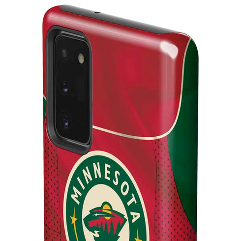 NHL Minnesota Wild Home Jersey Galaxy Note20 5G Pro Case