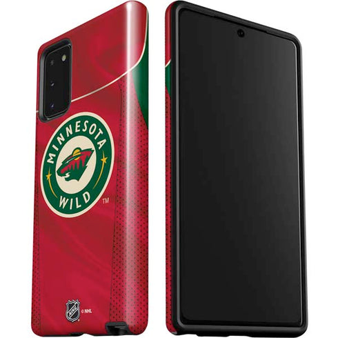 NHL Minnesota Wild Home Jersey Galaxy Note20 5G Pro Case