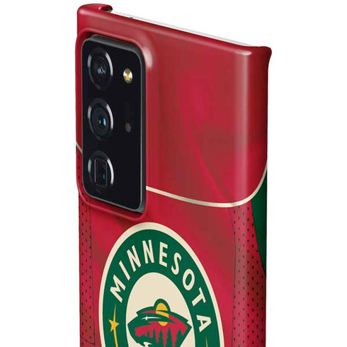 NHL Minnesota Wild Home Jersey Galaxy Note20 Ultra 5G Lite Case