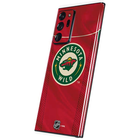 NHL Minnesota Wild Home Jersey Galaxy Note20 Ultra 5G Skin