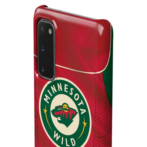 NHL Minnesota Wild Home Jersey Galaxy S20 Lite Case