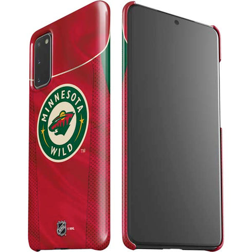 NHL Minnesota Wild Home Jersey Galaxy S20 Lite Case