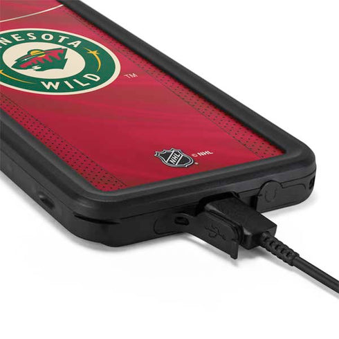 NHL Minnesota Wild Home Jersey Galaxy S20 Plus Waterproof Case