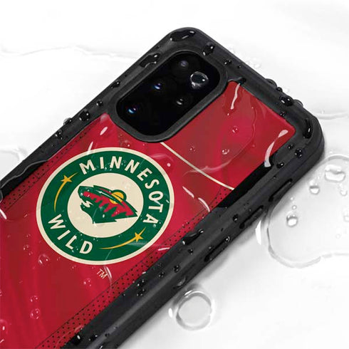 NHL Minnesota Wild Home Jersey Galaxy S20 Plus Waterproof Case