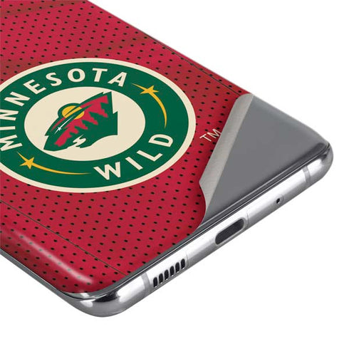 NHL Minnesota Wild Home Jersey Galaxy S20 Ultra 5G Skin