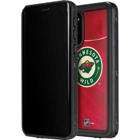 NHL Minnesota Wild Home Jersey Galaxy S20 Waterproof Case