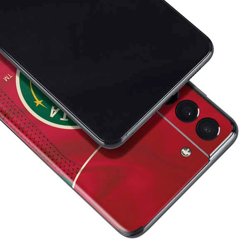 NHL Minnesota Wild Home Jersey Galaxy S21 5G Skin