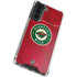 NHL Minnesota Wild Home Jersey Galaxy S21 FE Clear Case