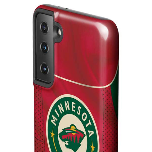 NHL Minnesota Wild Home Jersey Galaxy S21 Plus 5G Pro Case