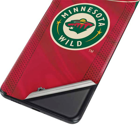 NHL Minnesota Wild Home Jersey Galaxy S21 Plus 5G Skin