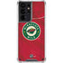 NHL Minnesota Wild Home Jersey Galaxy S21 Ultra 5G Clear Case