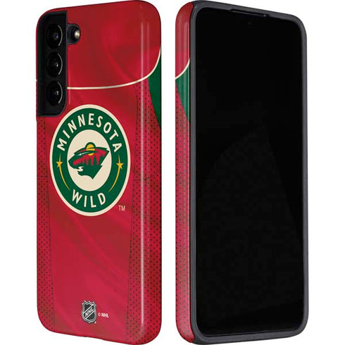 NHL Minnesota Wild Home Jersey Galaxy S22 Plus Pro Case