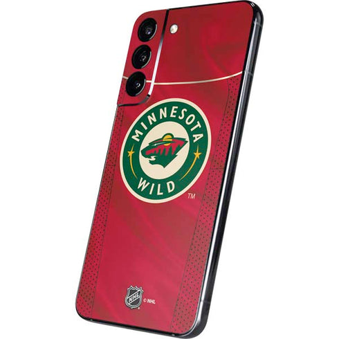 NHL Minnesota Wild Home Jersey Galaxy S22 Plus Skin