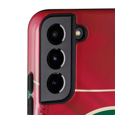 NHL Minnesota Wild Home Jersey Galaxy S22 Pro Case