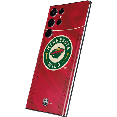 NHL Minnesota Wild Home Jersey Galaxy S22 Ultra Skin
