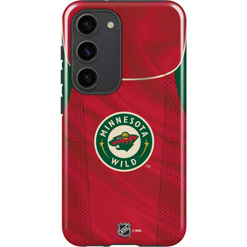 NHL Minnesota Wild Home Jersey Galaxy S23 Pro Case