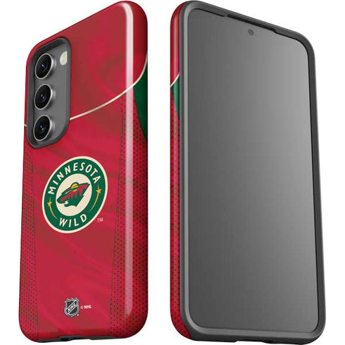 NHL Minnesota Wild Home Jersey Galaxy S23 Pro Case