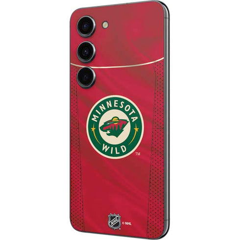 NHL Minnesota Wild Home Jersey Galaxy S23 Skin