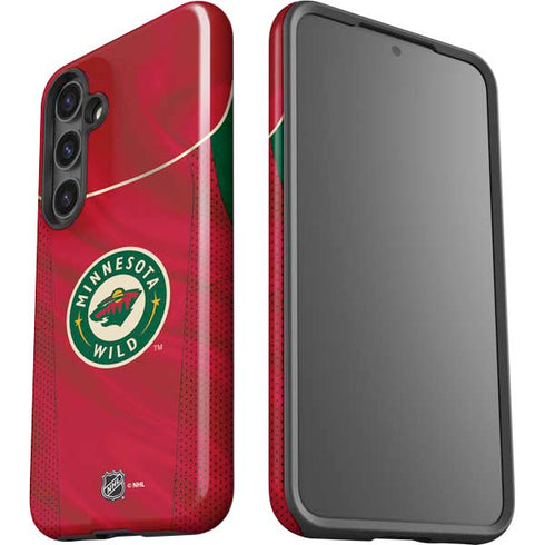 NHL Minnesota Wild Home Jersey Galaxy S24 Impact Case