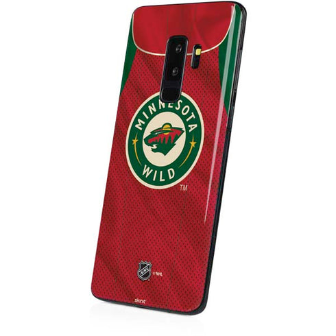 NHL Minnesota Wild Home Jersey Galaxy S9 Plus Skin