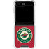 NHL Minnesota Wild Home Jersey Galaxy Z Flip5 5G Clear Case