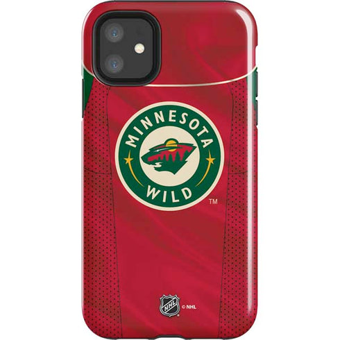 NHL Minnesota Wild Home Jersey iPhone 11 Impact Case