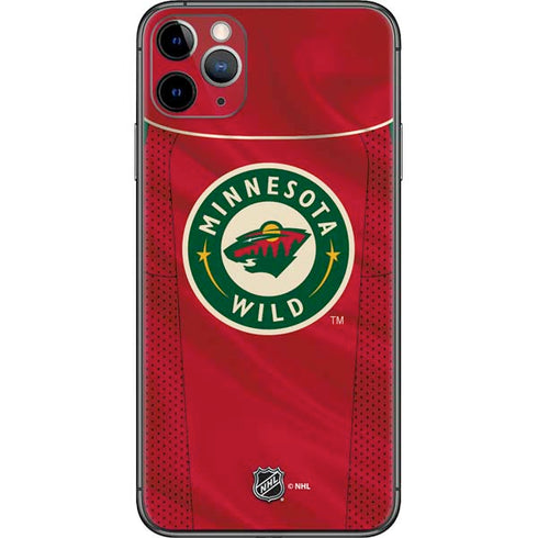 NHL Minnesota Wild Home Jersey iPhone 11 Pro Max Skin