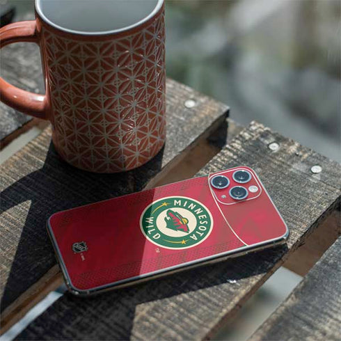 NHL Minnesota Wild Home Jersey iPhone 11 Pro Skin