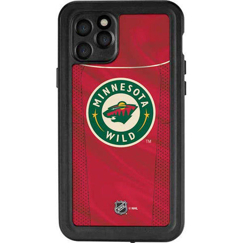 NHL Minnesota Wild Home Jersey iPhone 11 Pro Waterproof Case