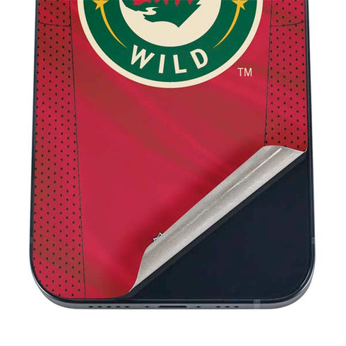 NHL Minnesota Wild Home Jersey iPhone 12 Mini Skin