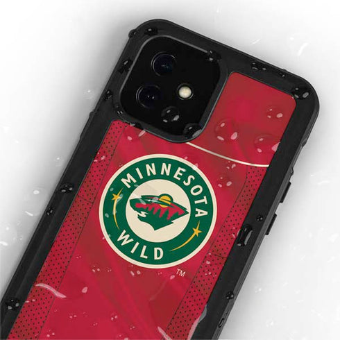 NHL Minnesota Wild Home Jersey iPhone 12 Mini Waterproof Case