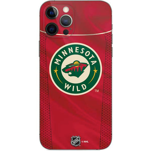 NHL Minnesota Wild Home Jersey iPhone 12 Pro Skin