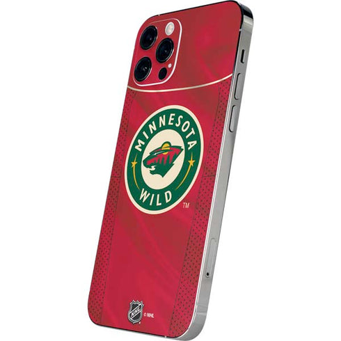NHL Minnesota Wild Home Jersey iPhone 12 Pro Skin