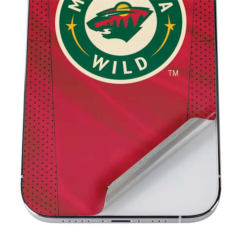 NHL Minnesota Wild Home Jersey iPhone 12 Pro Skin