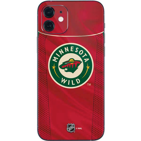 NHL Minnesota Wild Home Jersey iPhone 12 Skin