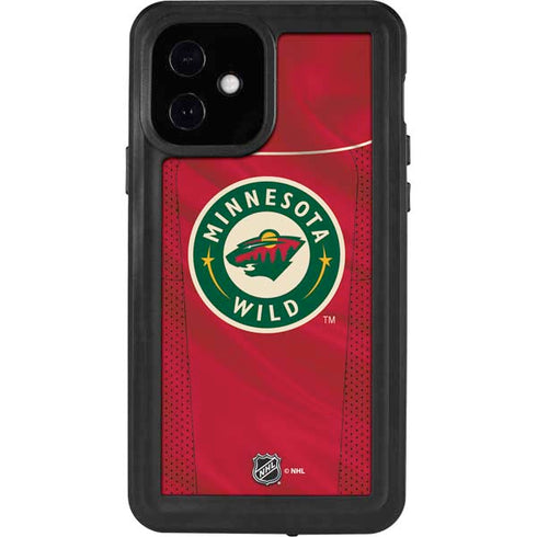 NHL Minnesota Wild Home Jersey iPhone 12 Waterproof Case