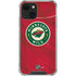 NHL Minnesota Wild Home Jersey iPhone 13 Mini Clear Case