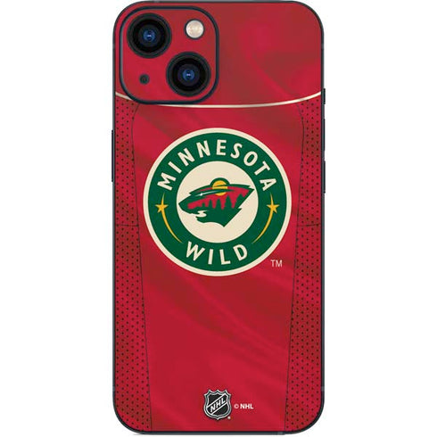 NHL Minnesota Wild Home Jersey iPhone 13 Mini Skin