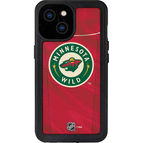 NHL Minnesota Wild Home Jersey iPhone 13 Mini Waterproof Case