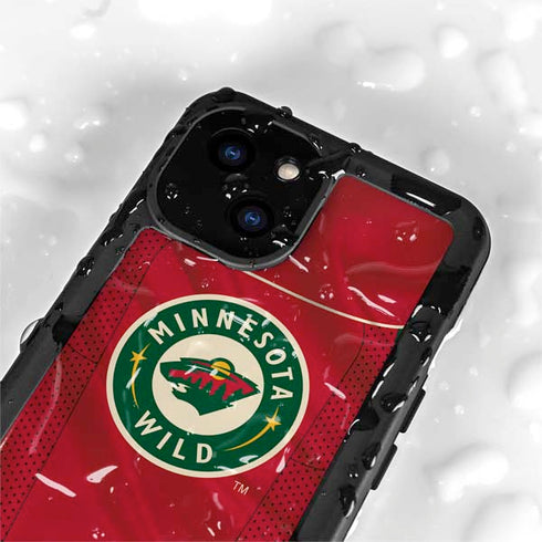 NHL Minnesota Wild Home Jersey iPhone 13 Mini Waterproof Case