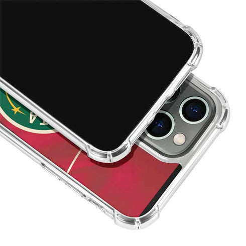 NHL Minnesota Wild Home Jersey iPhone 13 Pro Clear Case