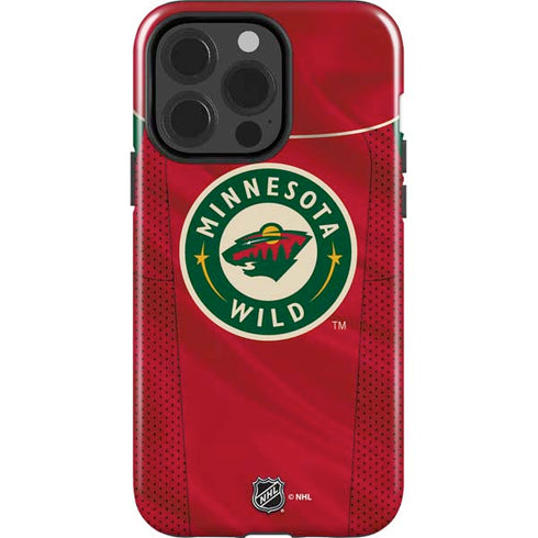 NHL Minnesota Wild Home Jersey iPhone 13 Pro Impact Case