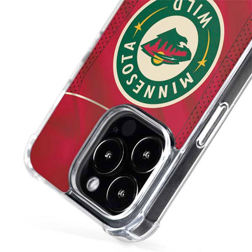 NHL Minnesota Wild Home Jersey iPhone 13 Pro MagSafe Case